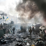 Kyiv sotto attacco russo: due morti e maternit� danneggiata dai missili